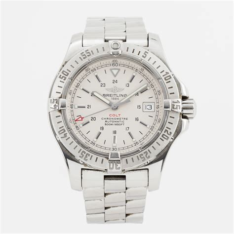 breitling chronometre automatic 500m 1650ft|breitling chronomat automatic pre owned.